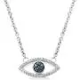 Jewelili Sterling Silver Diamond Pendant Necklace Jewelili Sterling Silver Diamond Pendant Necklace