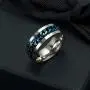 MMTTAO Mens Spinner Fidget Rings Chain Rotation Ring for Men 8MM Stainless Steel Intertwine Rings Motorcycle Biker Bicycle Chain Ring Cool Punk Rock Bands Male Boys Jewelry Gifts for His US Size 6-15
