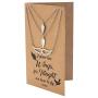 Quan Jewelry Angel Wing Necklace, Set of 3 Pendant Necklaces, Gifts for Mother Daughter Sister with Inspirational Quote Card - 100% Handmade