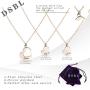 G-Ahora Big Sis Middle Sis Little Sis Jewelry Necklace Set of 2 3 Sisters Gift Best Friend Necklace