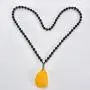 HUIMENG Stone Pendant Teardrop Necklace Natural Yellow Jasper Gemstone Droplets Necklaces for Girls, Teens, Women Adjustable Necklace HUIMENG Stone Pendant Teardrop Necklace Natural Yellow Jasper Gemstone Droplets Necklaces for Girls, Teens, Women Adjustable Necklace