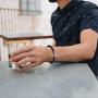 Suyi Lava Rock Bracelet Men Yoga Bracelets for Women 3Pcs Essential Oil Diffuser Stone Jewelry