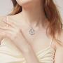 YAFEINI Daughter Necklace Gifts for Her Birthday Anniversary Graduation Sterling Silver Jewelry Gift from Mom Dad