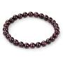 Adabele Natural 7'' 7.5 inch Stretchy Gemstone Bracelet Chakra Gems Stone 6mm (0.24 Inch) Bead Healing Crystal Quartz Jewelry Women Men Girls Gifts