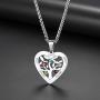 U7 Mother Necklace Personalized Engrave Name Jewelry|2/3/4/5/6/7 Children Friend Family Names Necklace with Birthstone for Women Girls,Pendant for Mom Grandma,Wife