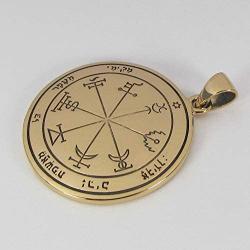 Bronze Seventh Pentacle of Jupiter Talisman for Prosperity