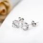 Turantu ♥Gift for Women♥ 925 Sterling Silver Forever Love Heart Pendant Necklace&Earrings Set