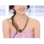 Sansar India Lotus Pendant Indian Necklace Jewelry Earrings Set for Girls and Women 1346 Sansar India Lotus Pendant Indian Necklace Jewelry Earrings Set for Girls and Women 1346
