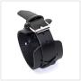 Mgutillart Punk Vintage Alloy Belt Buckle Wristband Wide Leather Cuff Bracelet
