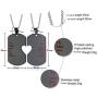 PJ Stainless Steel Ill Hold You in My Heart Puzzle Piece Heart Matching Couple Dog Tag Necklace