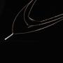 FXmimior 3 Tiers Triangle Geometry Pendant Chain Long Multilayer Bar Party Wedding Necklace Jewelry For Women (gold)
