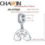 Meet the Rainbow After Rain Sunshine Cloud Rainbow Charm Pendant Beads 925 Sterling Silver Charms with Multicolor CZ Stones Compatible with Pandora Bracelet Gifts for Women/Wife/Mother/Sister/Girl