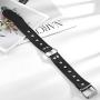 Sethain Punk Leather Choker Necklace Black Gothic Wide Leathers Chokers Collar Necklaces Jewelry Accessories for Women and Girls