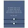 Magnetic Couples Bracelets Adjustable Pinky Promise Distance Matching Bracelets for Best Friends Couple Family Women Mens Teen Girls Graduation Gifts