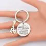 WSNANG Giraffe Lover Keychain You are Braver Stronger Smarter Than You Think Keychain Inspirational Gifts for Giraffe Lover Giraffe Lover WSNANG Giraffe Lover Keychain You are Braver Stronger Smarter Than You Think Keychain Inspirational Gifts for Giraffe Lover Giraffe Lover
