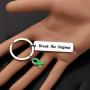 Gzrlyf Mental Health Awareness Keychain Break The Stigma Inspirational Gifts Green Awareness Support