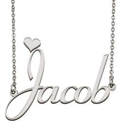 Aoloshow Personalized Name Necklace Bracelet Custom Made Any Names Jewelry Stainless Steel