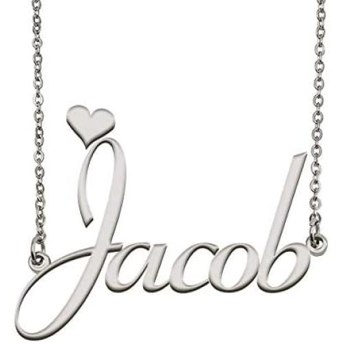 Aoloshow Personalized Name Necklace Bracelet Custom Made Any Names Jewelry Stainless Steel