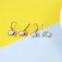 Elephant Earrings Women White Opal Leverback Earring Dangle Jewelry Hypoallergenic Lucky Gifts for Girls Elephant Earrings Women White Opal Leverback Earring Dangle Jewelry Hypoallergenic Lucky Gifts for Girls
