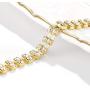 Sethain Boho Rhinestone Choker Necklace Silver Crystal bowknot Necklaces Party Jewelry Accessories for Women and Girls