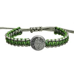 Star Wars Jewelry Unisex Adult Death Star Paracord Bracelet, Green, Expandable