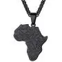 PROSTEEL Stainless Steel Africa Map Necklace for Men Women, 18K Gold/Rose Gold/Black Plated, Customize Available, 22''-24'' Adjustable, Come Gift Box PROSTEEL Stainless Steel Africa Map Necklace for Men Women, 18K Gold/Rose Gold/Black Plated, Customize Available, 22''-24'' Adjustable, Come Gift Box