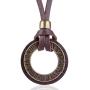 COOSTUFF ANNA Vintage Men Women Jewelry Rome Design Necklaces & Pendants Long Necklace Women Gift Colar Choker (Silver)