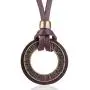 COOSTUFF ANNA Vintage Men Women Jewelry Rome Design Necklaces & Pendants Long Necklace Women Gift Colar Choker (Silver)