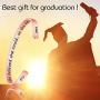 Inspirational Graduation Gifts Cuff Bracelet - Engraved Inspirational Bracelet Cuff with 2021 Graduation Grad Cap She Believed She Could So She Did Bracelet Graduation Friendship Gifts for Her 2021