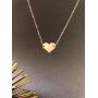Highven Heart Choker Necklace Gold Layered Necklace for Women Girls Dainty Jewelry Gift