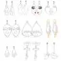 SAILIMUE 10 Pairs Abstract Face Earrings for Women Unique Eyes Lips Hollow Hand Face Outline Earrings Funky Statement Silver Gold Face Drop Dangle Earrings Set SAILIMUE 10 Pairs Abstract Face Earrings for Women Unique Eyes Lips Hollow Hand Face Outline Earrings Funky Statement Silver Gold Face Drop Dangle Earrings Set