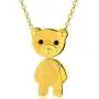 Jewel Valley 18k Gold Plated Teddy Bear Pendant Necklaces for Women with Body-Rotating Design Cute Animal Jewelry Gifts with 16 and a 2 Extension Chain Jewel Valley 18k Gold Plated Teddy Bear Pendant Necklaces for Women with Body-Rotating Design Cute Animal Jewelry Gifts with 16 and a 2 Extension Chain