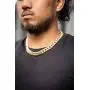 Hollywood Jewelry 24K Gold Cuban Link Chain Necklace for Men, Women, Teen. Real 16MM 24ct Gold Plated. Diamond-Cut W/Solid Clasp.