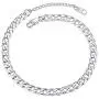 ChainsPro Resizable Anklet Chain for Women Men, Figaro/Wheat/Twist Rope/Cuban Foot Bracelet-Strong with Good Clasp-18K Gold Plated(Send Gift Box) ChainsPro Resizable Anklet Chain for Women Men, Figaro/Wheat/Twist Rope/Cuban Foot Bracelet-Strong with Good Clasp-18K Gold Plated(Send Gift Box)