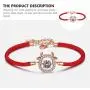 PRETYZOOM Chinese New Year Bracelet Red Rope Bracelet 2021 Year of Ox Bracelet Zodiac Sign Ox Bracelet Woman Jewelry Gift PRETYZOOM Chinese New Year Bracelet Red Rope Bracelet 2021 Year of Ox Bracelet Zodiac Sign Ox Bracelet Woman Jewelry Gift