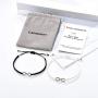 Lanqueen Distance Bracelets for Couples Infinity Matching Relationship Bracelet for Women GF BF Gifts