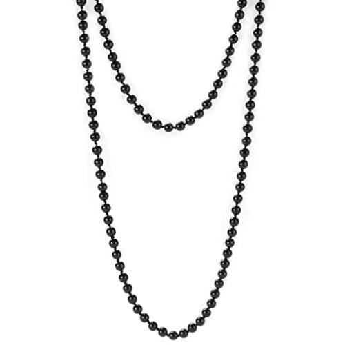 JNF Big Pearl Necklace for Women Faux Pearls Choker Bracelet and Earrings Pearl Jewelry Sets for Wedding