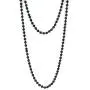 JNF Big Pearl Necklace for Women Faux Pearls Choker Bracelet and Earrings Pearl Jewelry Sets for Wedding