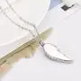 Angel Wings Cremation Jewelry for Ashes Pendant Stainless Steel Memorial Urn Necklace for Human/Pets Keepsake Women Men Angel Wings Cremation Jewelry for Ashes Pendant Stainless Steel Memorial Urn Necklace for Human/Pets Keepsake Women Men
