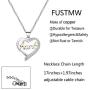 FUSTMW Aunt Necklace Aunt Gifts from Niece Nephew Aunt Aunt Pendant Jewelry Birthday Gifts for Auntie