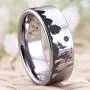 Cloud Dancer 8MM Width Silver Pipe Howling Wolf Wolves Landscape Scene Tungsten Ring Flat Polished Finish-Free Engraving Inside Sizes 4 to 17 Cloud Dancer 8MM Width Silver Pipe Howling Wolf Wolves Landscape Scene Tungsten Ring Flat Polished Finish-Free Engraving Inside Sizes 4 to 17