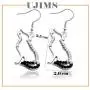 UJIMS Wolf Lover Gift Wolf Drop Dangle Earrings with Cubic Zirconial Charm Birthday Day Jewelry for Girlfriend Wife UJIMS Wolf Lover Gift Wolf Drop Dangle Earrings with Cubic Zirconial Charm Birthday Day Jewelry for Girlfriend Wife