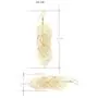IDB Delicate Filigree Dangle Layered Leaf Hook Earrings - Available in Silver and Gold Tones IDB Delicate Filigree Dangle Layered Leaf Hook Earrings - Available in Silver and Gold Tones