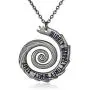 REINDEAR Doctor Who 22'' Wibbly Wobbly Timey Wimey Pendant Necklace (Silver-Tone) REINDEAR Doctor Who 22'' Wibbly Wobbly Timey Wimey Pendant Necklace (Silver-Tone)
