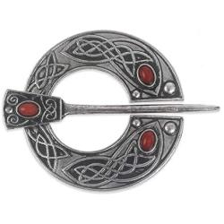 Penannular Brooch Pin for Women Viking Bow Harp Scarf Cloak Shawl Buckle Clasp Pin Brooch Lapel Girls Pirate Amulet Jewelry