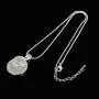 Skyrim The Prayer of Jabez Two Coins Budda Words Engraved Pendant Necklace Jewelry for Men and Women Skyrim The Prayer of Jabez Two Coins Budda Words Engraved Pendant Necklace Jewelry for Men and Women