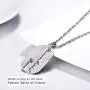 PROSTEEL Stainless Steel Zodiac Star Sign Constellation Horoscope Pendant Necklace Gift Idea Men Women PROSTEEL Stainless Steel Zodiac Star Sign Constellation Horoscope Pendant Necklace Gift Idea Men Women