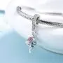 Genuine Bolenvi 925 Sterling Silver Pink Flamingo Charm Beads Pendants for Charms Bracelets & Necklace