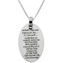 Joyful Sentiments Inspirational Jewelry Stainless Steel What Cancer Cannot Do Oval Pendant Necklace