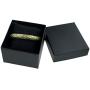 UJOY Womens Bangle Bracelet Golded Alloy Hinged Flower Enameled Cloisonne Jewelry with Gift Box 55B01